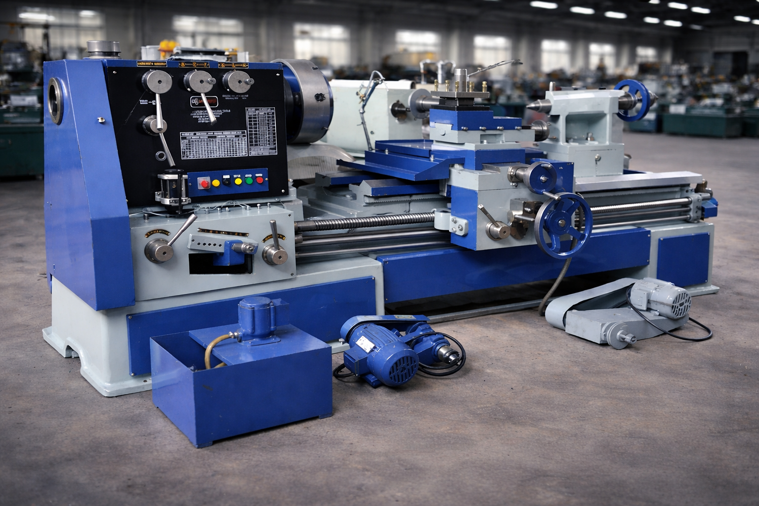All Geared Lathe Machine
